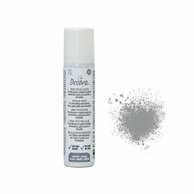 DECORA SPRAY METALLIZZATO ARGENTO