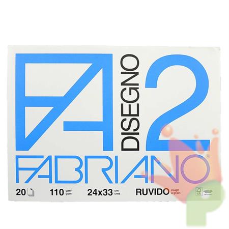 ALBUM DISEGNO BLOCCO F2 24 X 33 RUVIDO