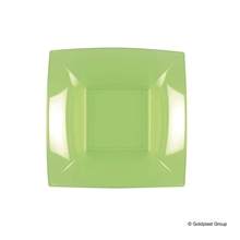 PIATTO FONDO NICE VERDE ACIDO 8PZ