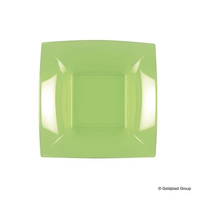 PIATTO FONDO NICE VERDE ACIDO 8PZ