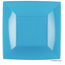 PIATTO GRANDE NICE TURCHESE 8PZ