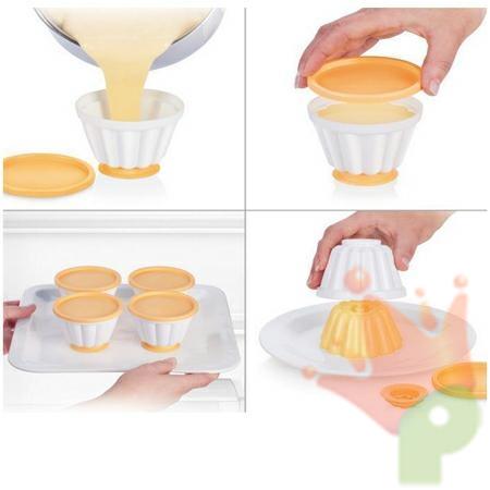 STAMPI PER BUDINO 4 PZ DELICIA TESCOMA