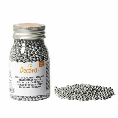 PERLE DI ZUCCHERO ARGENTO 100GR