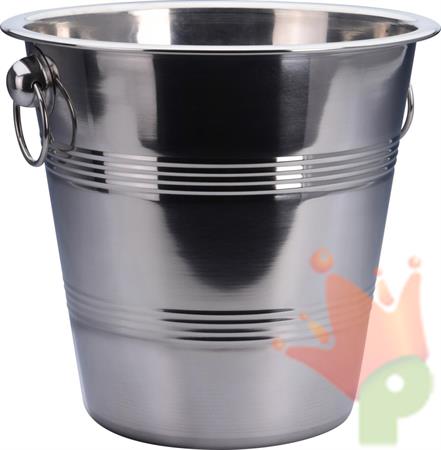 SECCHIELLO PORTACHAMPAGNE INOX 22 CM