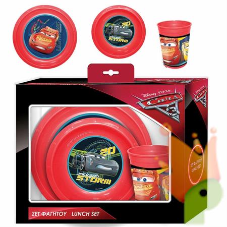 SET PRANZO CARS