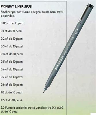 PENNA STAENDLER PIGMENT LINER 0,05