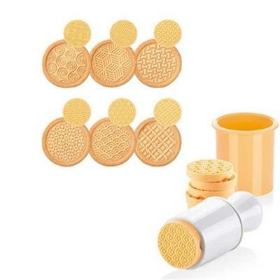 Timbro Per Biscotti 6 Decori geometrici delicia tescoma