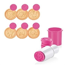 Timbro Per Biscotti 6 Decori Animaletti delicia tescoma