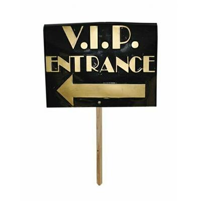 Cartello Entrata Vip