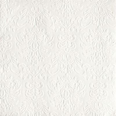 Tovaglioli 33x33 Elegance White 15pz