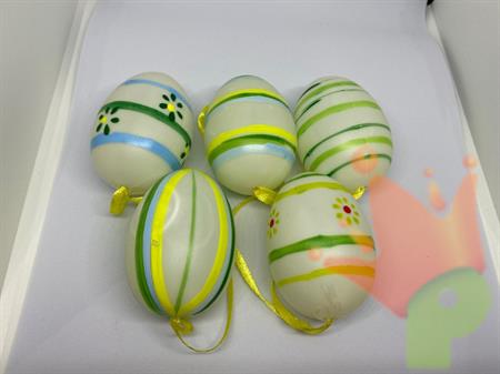UOVA DECORATE 12 PZ 6 CM
