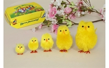 PULCINI CINIGLIA CON RECINTO 24PZ 8CM