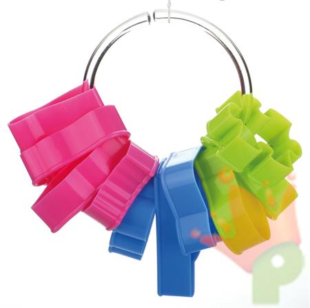 Tagliabiscotti Forme Divertenti in Anello 10pz