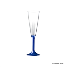 BASI PER FLUTE/CALICE/COPPE BLU PERLE' TRASPARENTE 20PZ