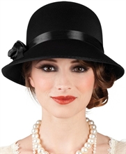 Cappello Charleston Lady Nero