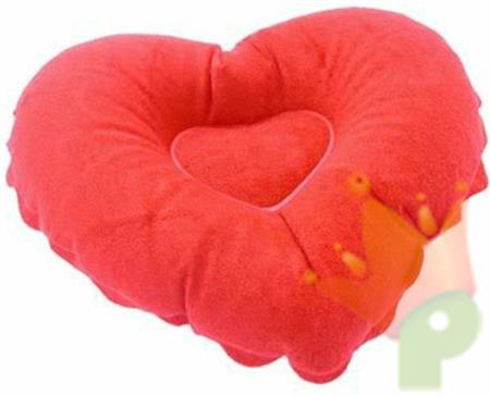 Cuscino Gonf. per Vasca da Bagno con Fodera Cuore 35cm