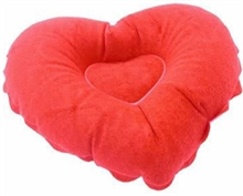 Cuscino Gonf. per Vasca da Bagno con Fodera Cuore 35cm