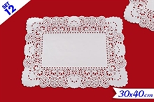 Set 12pz Centrini per Dolci 30x40cm