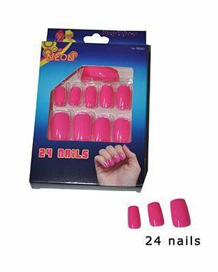 Unghie Fluo Rosa