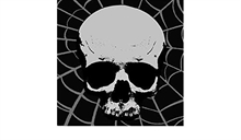 Tovaglioli 33x33 2v Skull Terror 18pz #