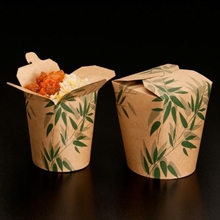 CONTENITORE ECO TAKEAWAY 480ML D. 8X9H 50PZ