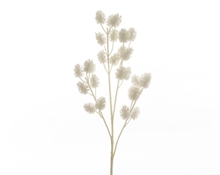 RAMO BIANCO GLITTERATO 75 CM