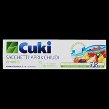SACCHETTI APRI & CHIUDI ERMETICI 20X15CM 1LT