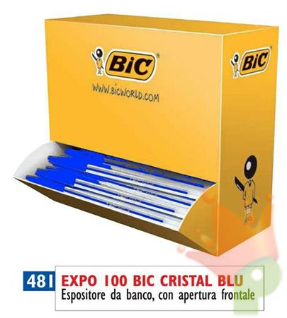 PENNA BIC CRISTAL BLU