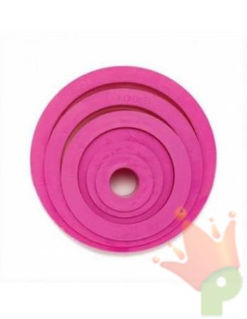 SET 6 TAGLIAPASTA TONDO 1,5/2,5/3,5/5/6,5/8 H2,2CM