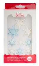 CRISTALLI DI GHIACCIO IN ZUCCHERO 9PZ