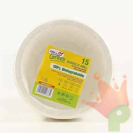 SCODELLE 400CC 100%BIO 15PZ