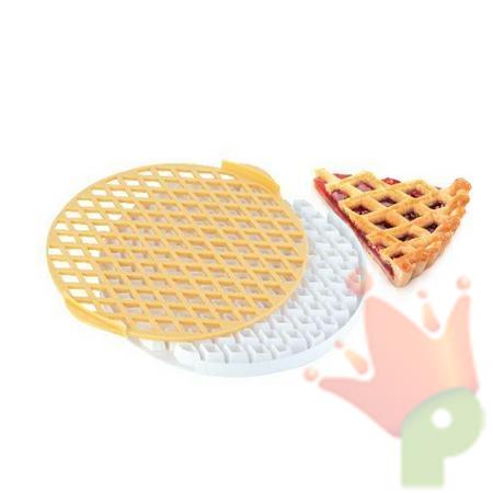 RETICOLO TAGLIAPASTA PER CROSTATA 30CM DELICIA