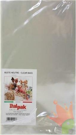 BUSTE NEUTRE TRASPARENTI CRISTAL 30X40CM PER ALIMENTI 100PZ