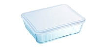 CONTENITORE RETTANGOLARE CON COPERCHIO 22x17cm 0,8LT PYREX