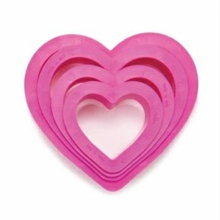 SET 4 TAGLIAPASTA CUORE 4-5-6-8- H2,2CM