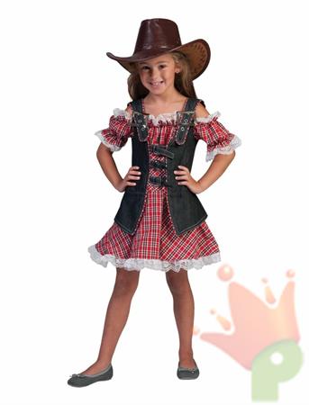 COSTUME COWGIRL RANGER BAMBINA 5-6 ANNI