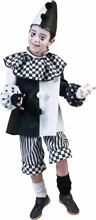 COSTUME PIERROT BAMBINO 7-8 ANNI