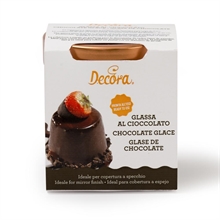 GLASSA CIOCCO PER COPERTURA A SPECCHIO 250GR