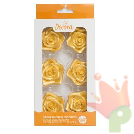 ROSA GRANDE ORO 6PZ