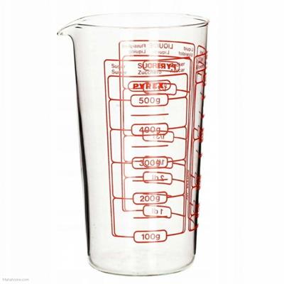 CARAFFA GRADUATA STRETTA 0,5LT