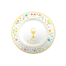 PIATTI 25CM COMMUNION GOURMET 8PZ #