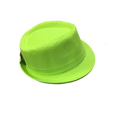 CAPPELLO BORSALINO VERDE FLUO