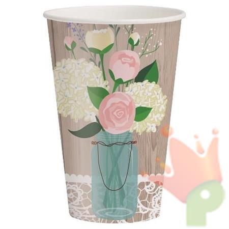 BICCHIERI 266ML RUSTIC WEDDING #