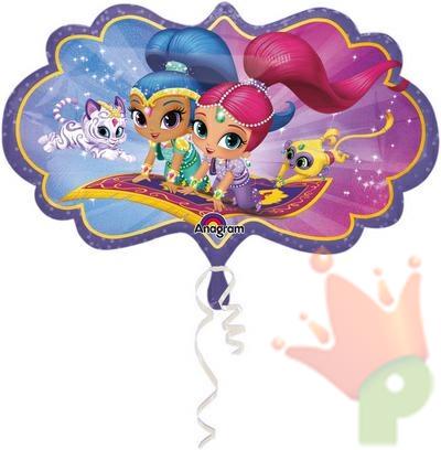 PALLONCINO SUPERSHAPE SHIMMER & SHINE 27 IN 68 CM