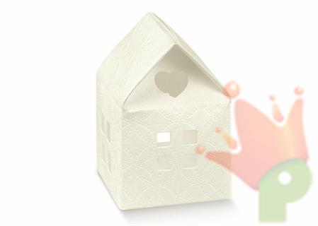 CASETTA 55X55X80 MM MATELASSE' BIANCO 10PZ