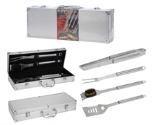 VALIGETTA UTENSILI BBQ 4PZ.