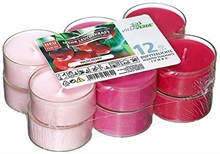 TEALIGHTS JUMBO 8H PROFUMAZIONE AMARENA 12 PZ