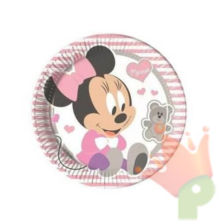 PIATTO 23CM INFANT MINNIE 8PZ