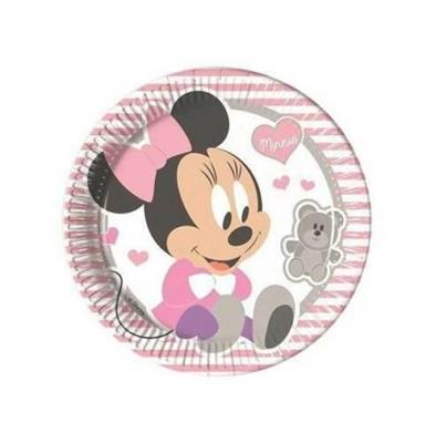 PIATTO 23CM INFANT MINNIE 8PZ