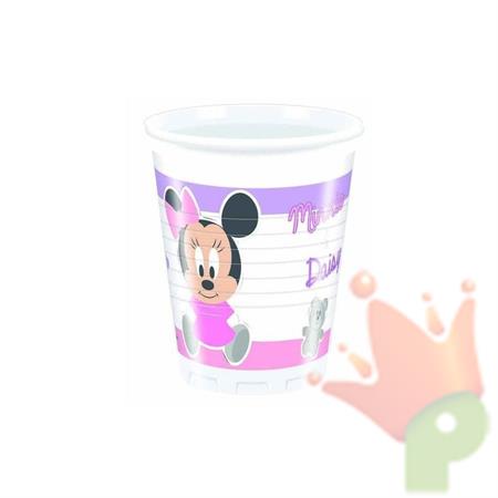 BICCHIERI 220CC INFANT MINNIE 8PZ